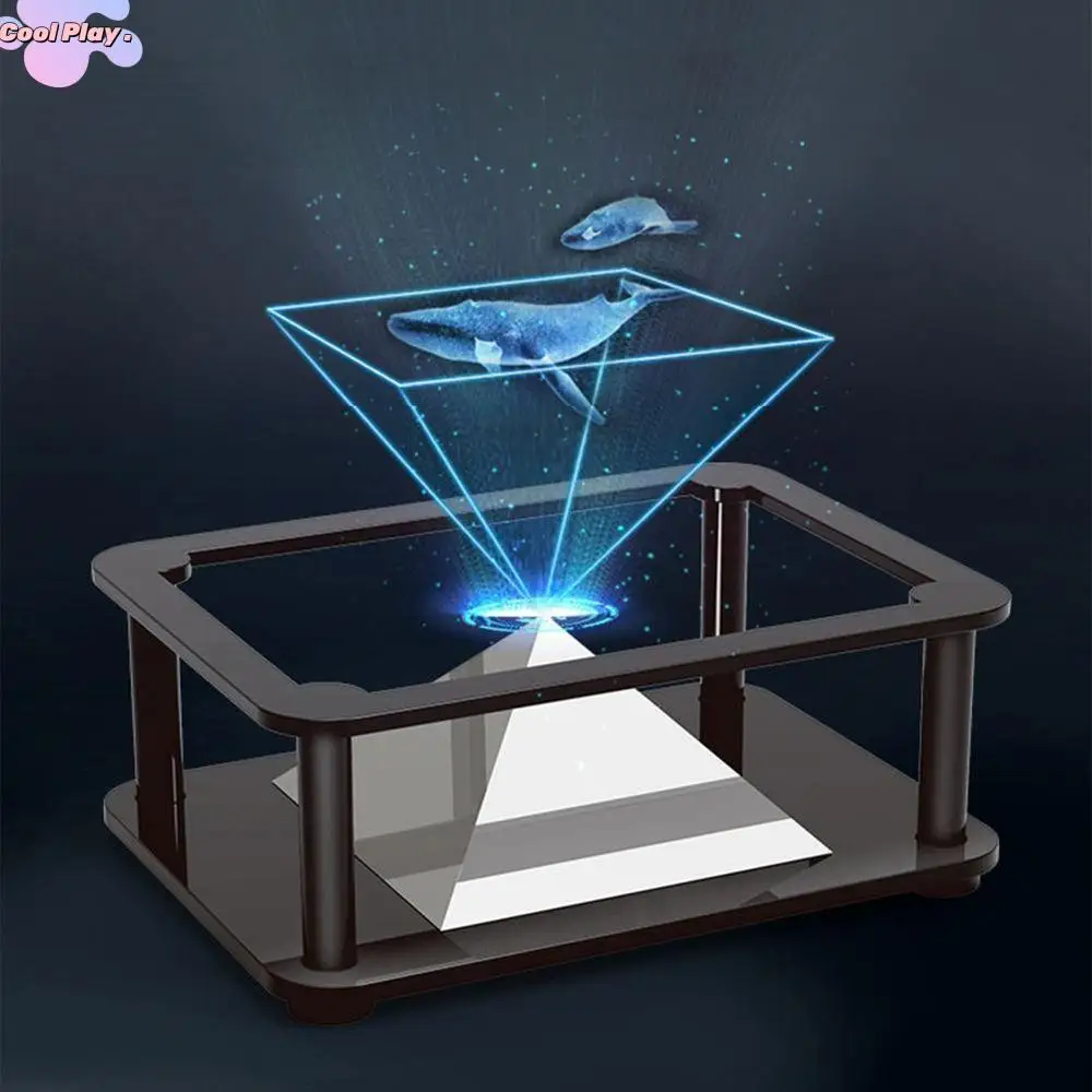 Student Compatible Mobile Phone 3D Holographic Projection Children's Educational Toy Smartphone Hologram Projector STEAM Toys