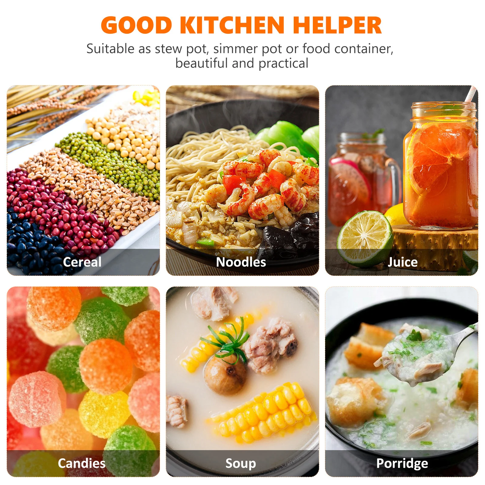 

Термостойкая кастрюля для запеканки, керамическая глиняная кастрюля с крышкой, эргономичная боковая ручка для супа, рисования, приготовления тушения, кухонная посуда