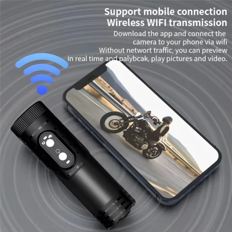 

B24B 4K Mini Sport Camera Anti Shake Sport DV Wifi Action Cam For Bike Cycle, Motorcycle