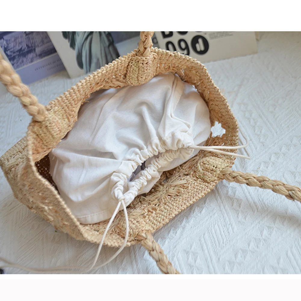 Bohemian Blume Stroh Tasche To – Art Craft Items Bewertung und Preis