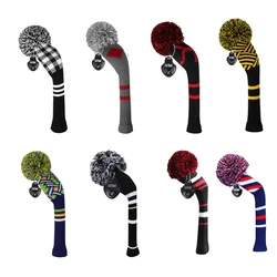 Golf Knit Headcover Personalized Golf Protector For Hybrid/UT Wood,Double Layers Elastic Yarn Keep Golf Club From Scratch Dust