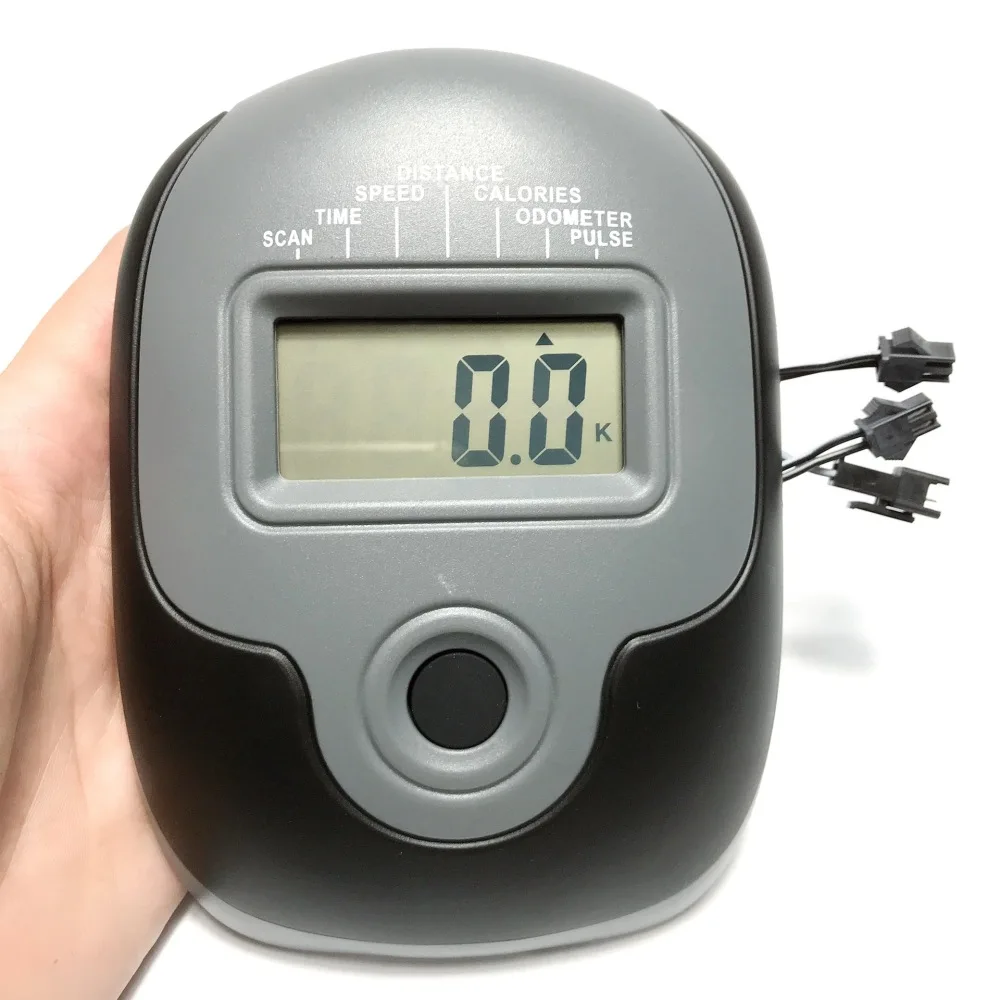 Exercise Bike Console Monitor Replacement Heart Rate Time Speed Calorie Tracking Display For Sports Equipment