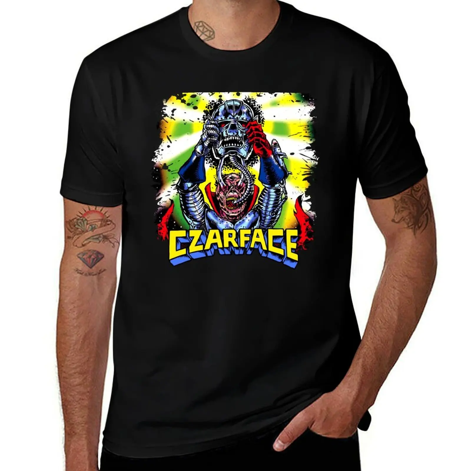 

Czarface Merch T-Shirt All Match Basic Short Sleeve Top