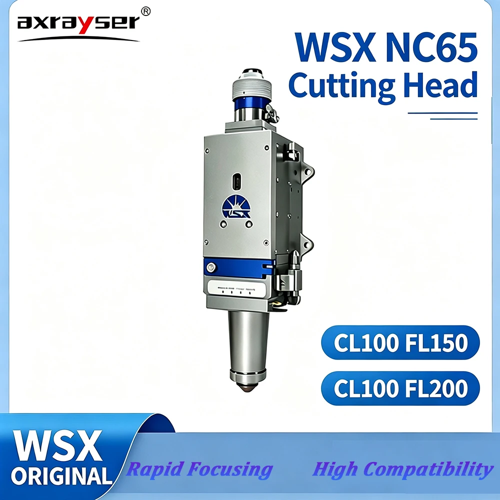 WSX Original NC65 Cutting Head CL100 FL150/200 6000w WSX Fiber Laser Auto-Focus Cutting Head