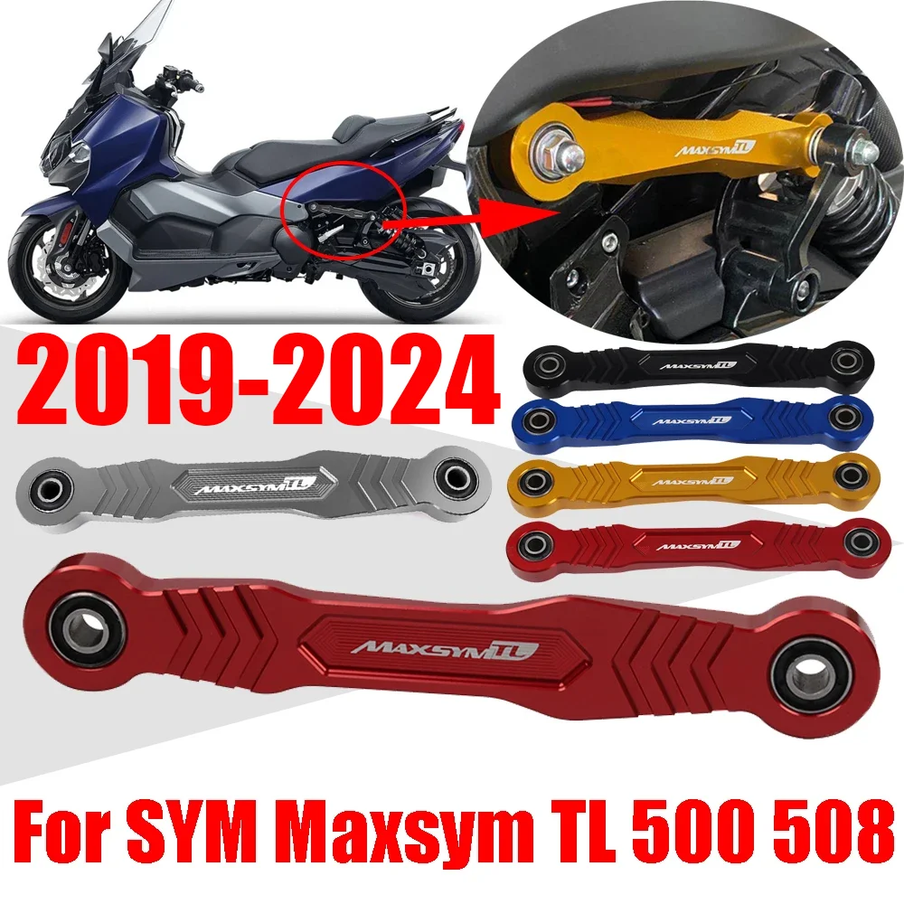 

For SYM MAXSYM TL 500 508 TL500 TL508 2019 - 2024 Accessories Rear Suspension Shock Absorber Support Bracket Link Strengthen Bar