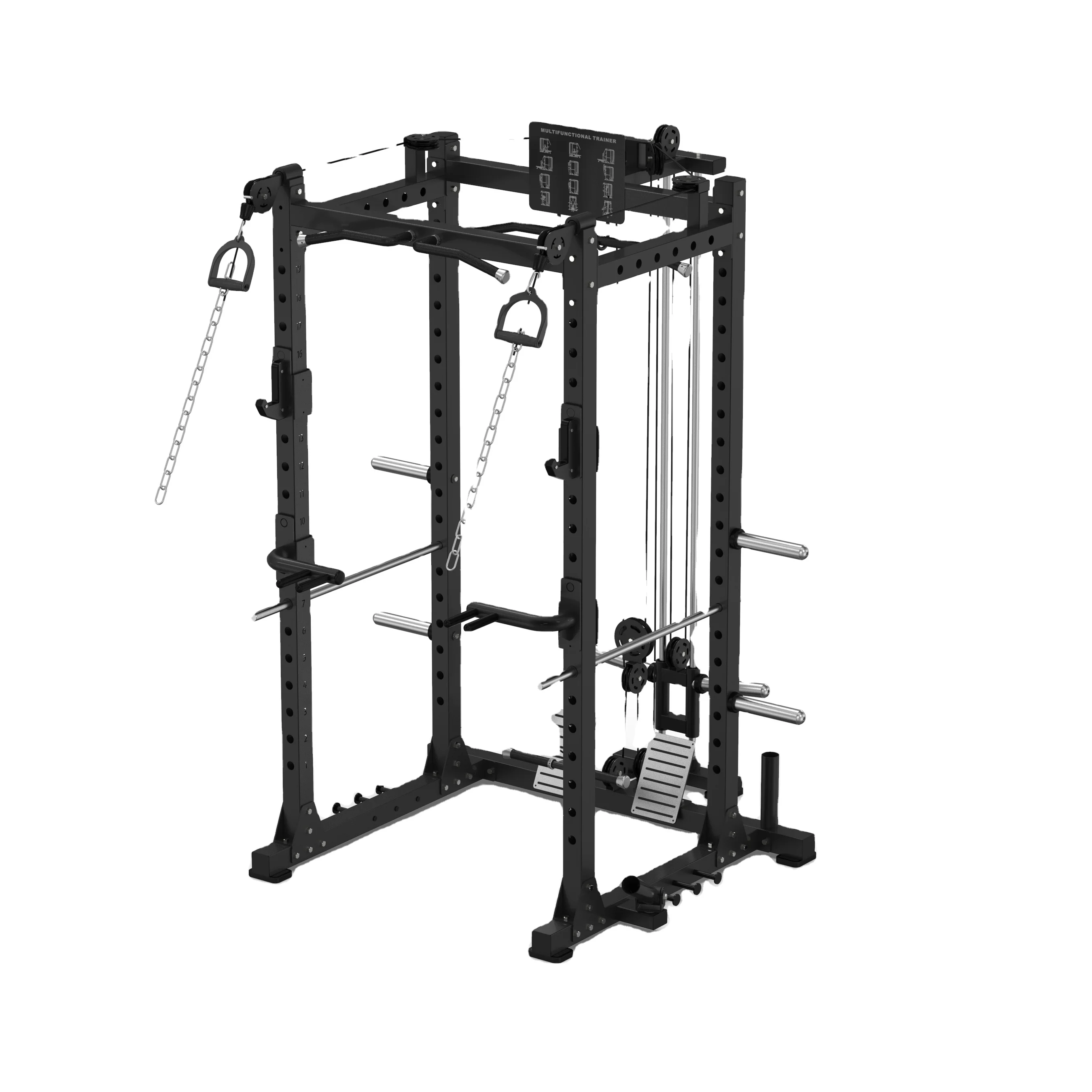 

Home Use Multi Cage Commercial Gym Exercising Multi Cage, Functional Power Cage 1