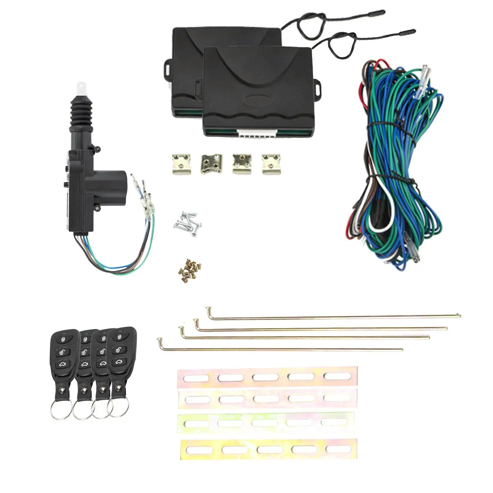 Auto Remote Central Locking Kit Stable Performance Vehicles Central Locking System Professional Keyless Entry System Spare Parts