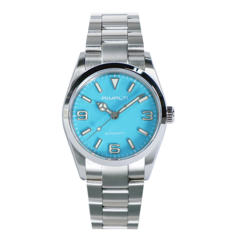 RIMALTI Mann Luxus Uhr 36mm 369 Zifferblatt Erkunden Klettern Serie Mode Paare Sport Uhr Unisex Automatische Mechanische 10Bar