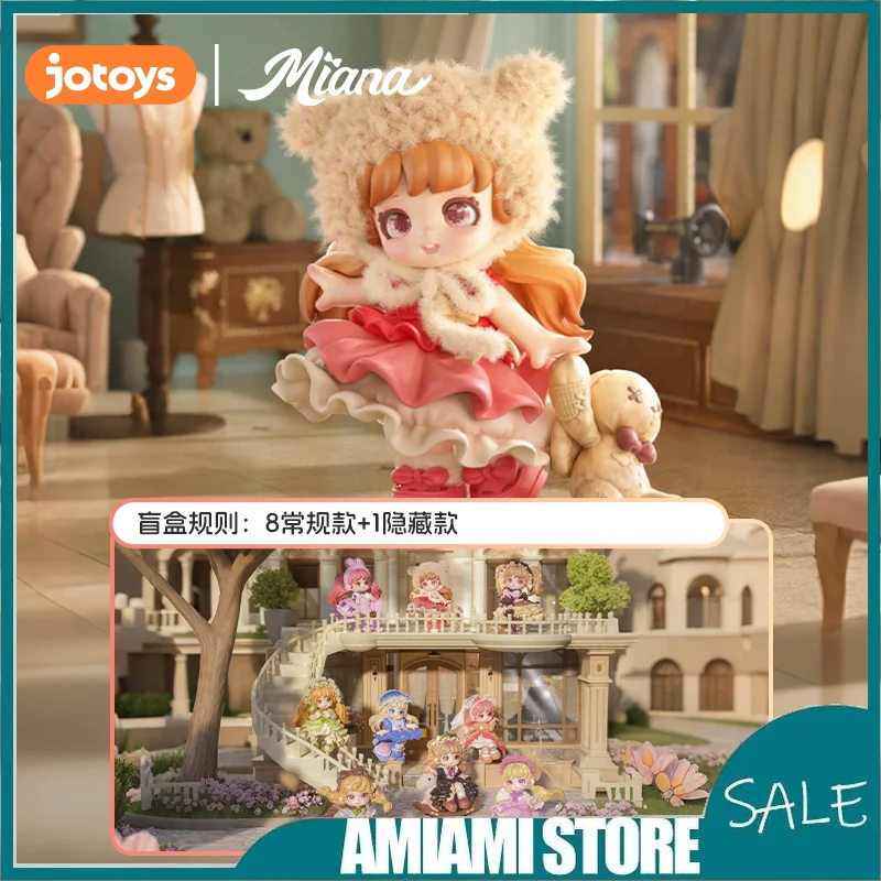 

In Spot JOTOYS Miana Retro Shop Series Figure Toy Blind Box Tide Gift Ornaments Kawaii Action Figure Doll Collection Model Gift
