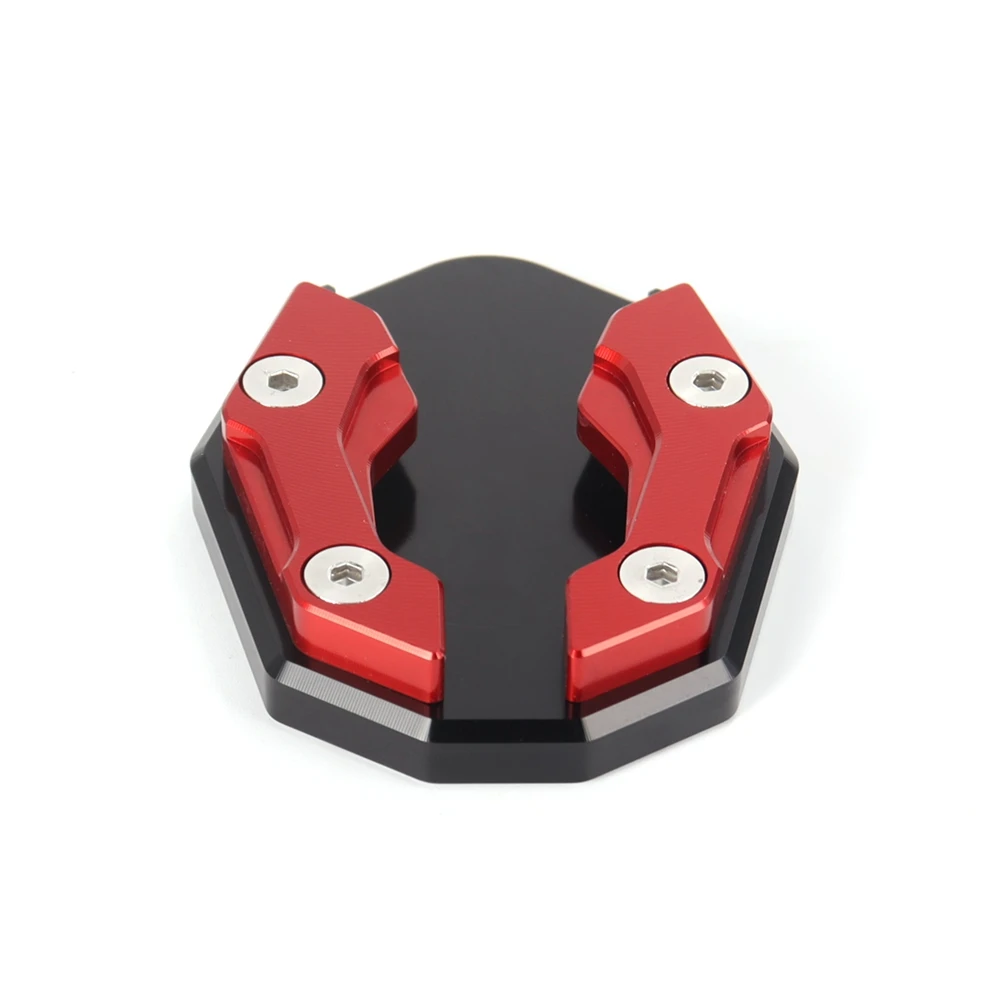 Kickstand suporte lateral extensão almofada placa ampliadora para yamaha nmax yamaha aerox155 nvx155 xmax 250 300 nmax 155 nmax acessórios