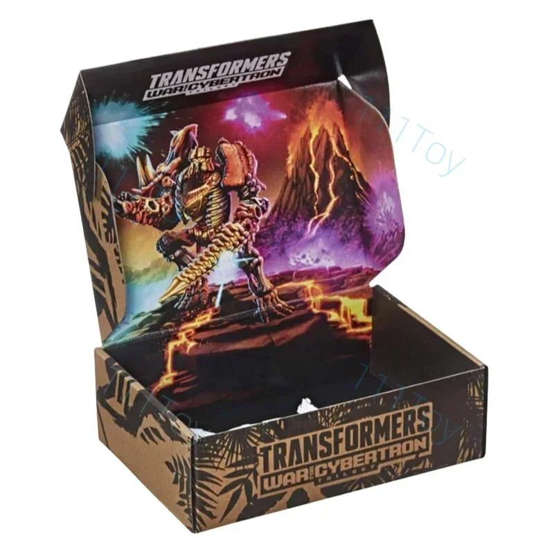 Nuevo Juguete Clásico de Hasbro Transformers, Guerra por Cybertron Kingdom WFC-K39, Tricranius Beast Power, Figura de Acción de Anime, Robot