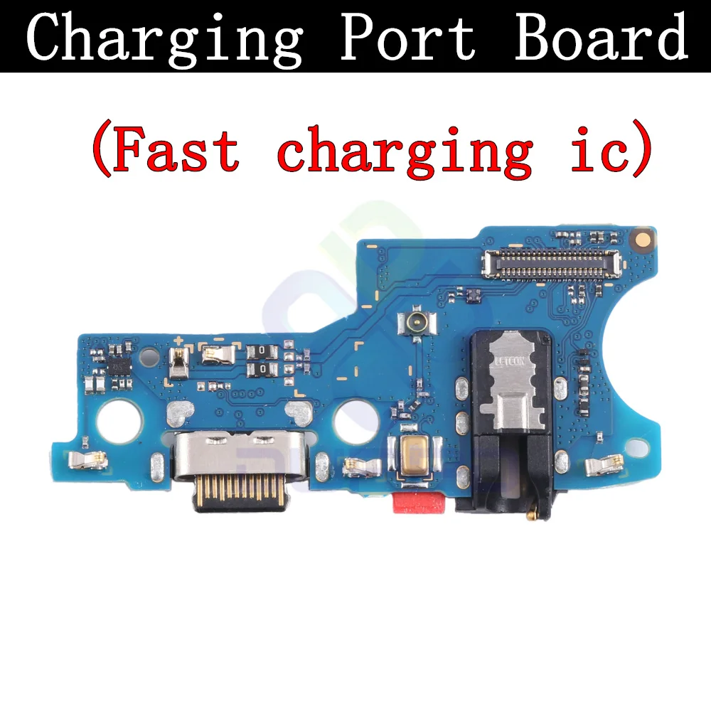 Top Ear Loud Speaker SIM Card Tray Charging Port Board For Samsung A14 A145P Fingerprint Sensor Signal Power Volume Flex Cable