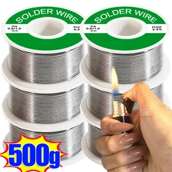 500/20g Stainless Steel Solder Wire Lighter Easy Melt Welding Wires Low Temperature High Purity Rosin Core Universal Repair Tool