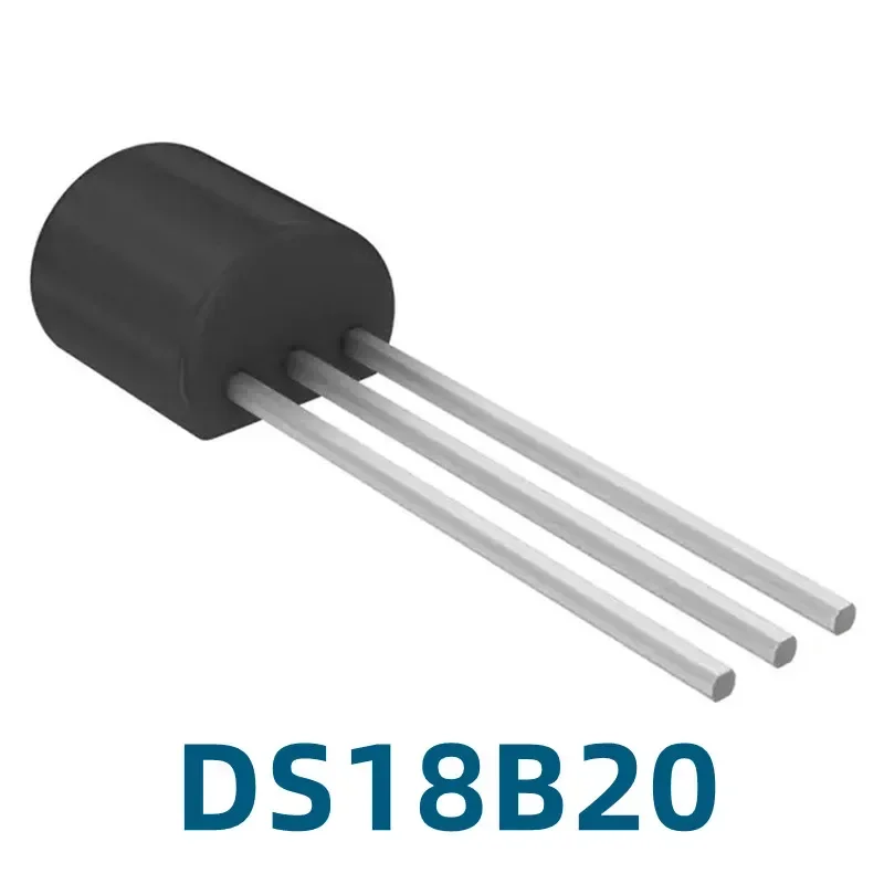 1PCS Direct Insert DS18B20 DS18B20+ Chip Programmable Digital Thermometer/temperature Sensor Temperature Collection TO-92