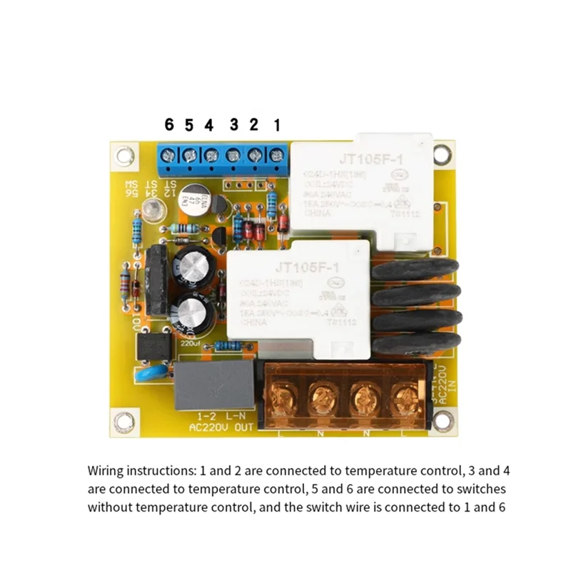 

ABEO-2500W Power Soft Start Board High Power Anti-Shock Module For Transformer Class A Amplifier Power Soft Start Board