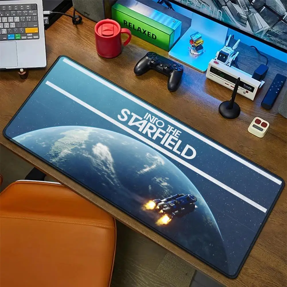 

S-Starfieldes игровой коврик для мыши резиновый коврик для ноутбука Xxl коврик для мыши ноутбук геймер компьютерный стол игровые аксессуары