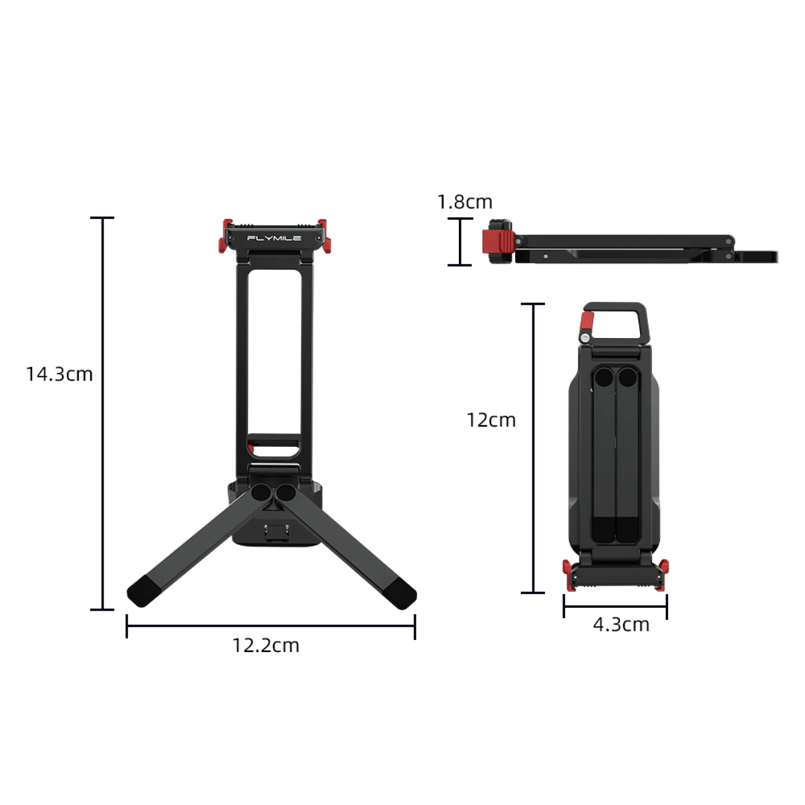 

Magnetic Mounting Clip with Climbing Hook for DJI OSMO ACTION 5PRO/4/3 Quick-Release Tripod ​