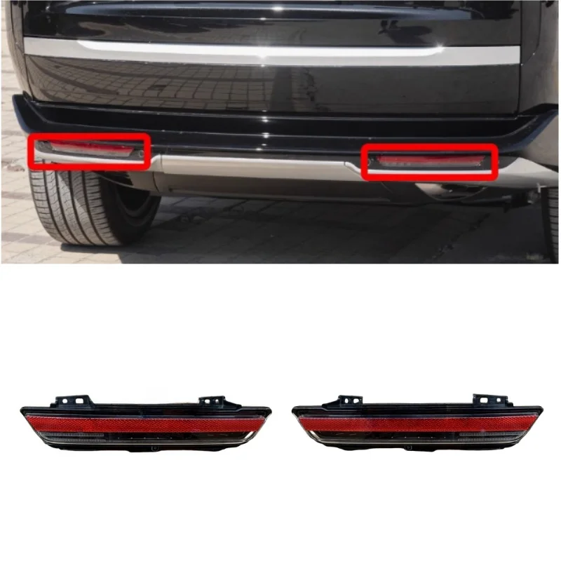 Rear Bumper Tail Lights Turn Signal Reflector Fog Lamp Light With Bulb For Land Rover Range Rover Vogue 2023+ Accessories