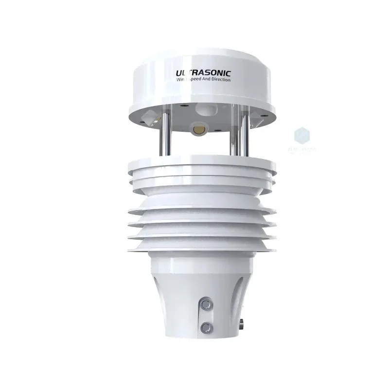 RS485 Ultrasonic Wind Speed and Direction TransmitterWind Speed Measuring InstrumentEnvironmental Weather MonitorWeather Station