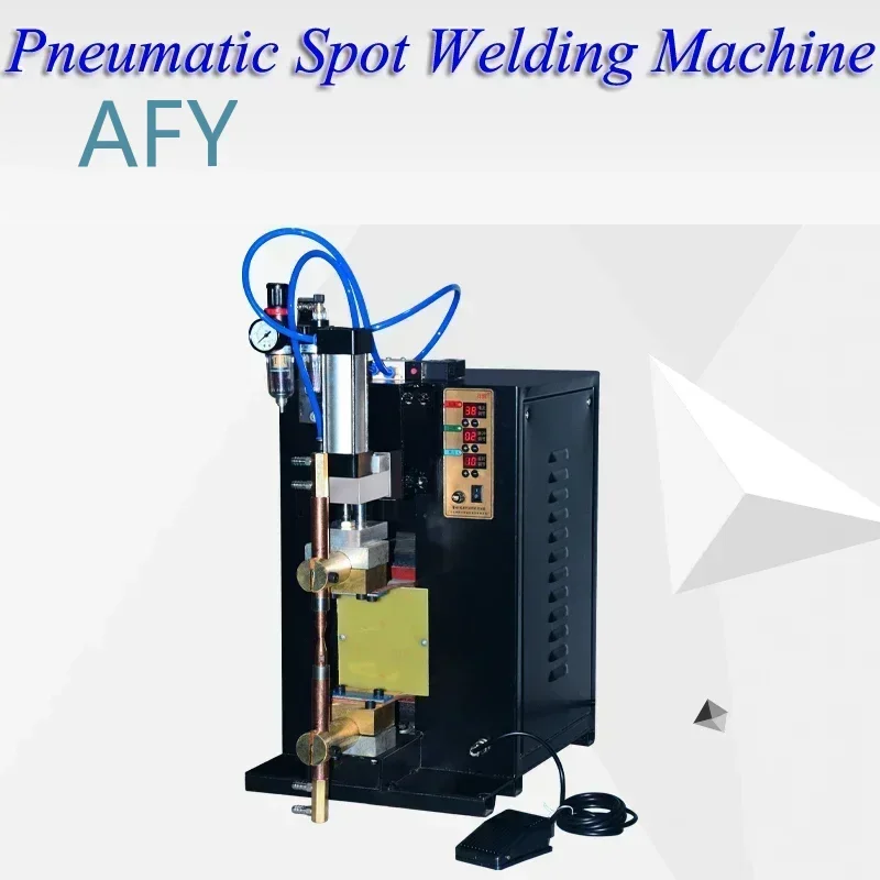 Pulse Spot Welder for DTN-16 Digital Display Pulse Welding Machine Pneumatic Spot Welder Butt Welder Multi Cylinder Bump