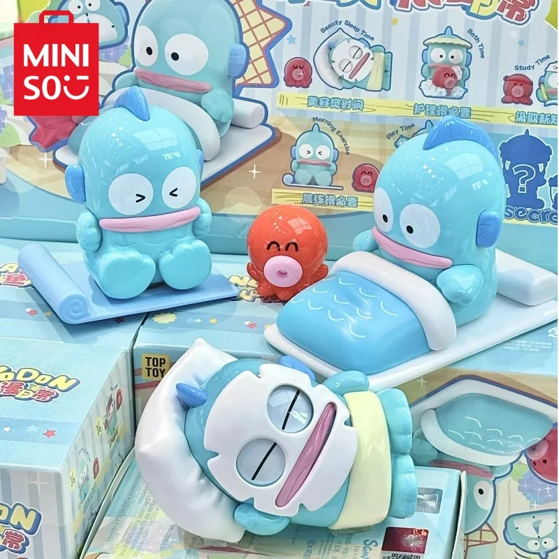 Anime Hangyodon The Romantic Everyday Series Blind Box Figure Model Sanrio Ugly Fish Hanton Detachable Decoration Kids Toy