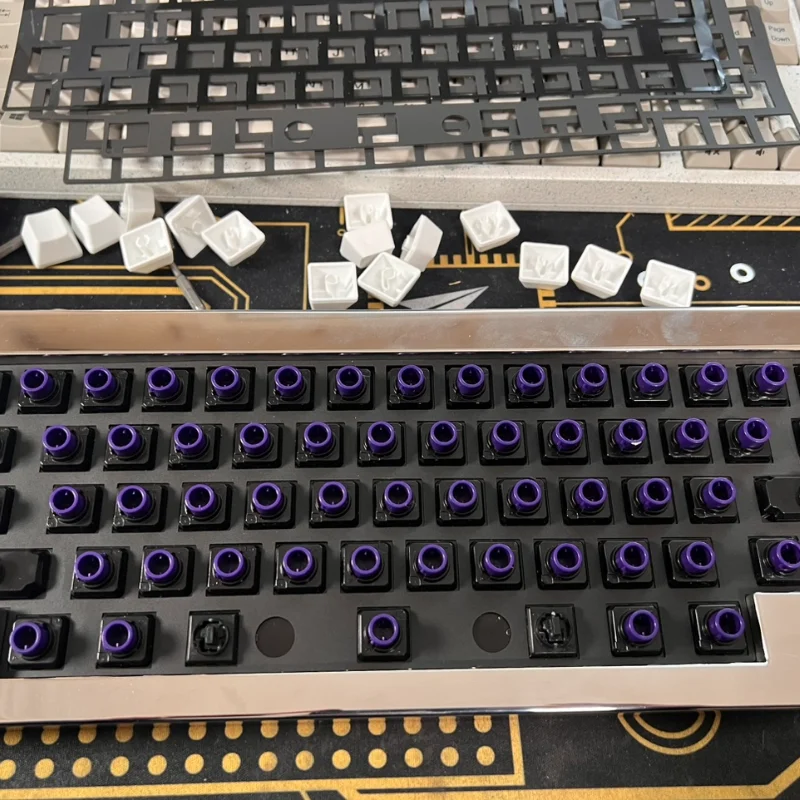 لوحة مفاتيح من القطن HHKB-Mute ، ورقة مخمدات الصوت ، وسادات ناعمة ، طوقا لوحة لإكسسوارات لوحة المفاتيح الميكانيكية ، Pro2 الهجين الكلاسيكي