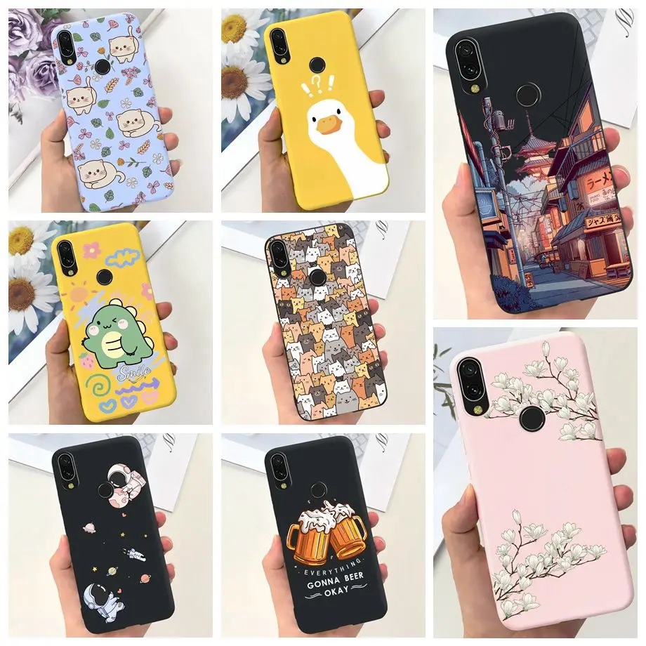 Soft Silicone Capa Coques For Huawei P Smart Plus 2018 INE-LX1 Liquid Silicone Shockproof Bumper Psmart+ Plus