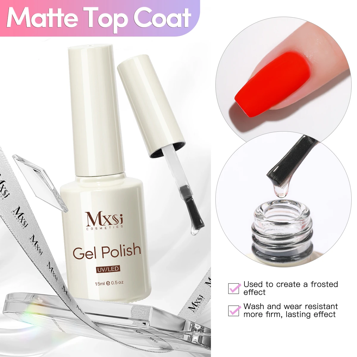 15 مللي المطاط قاعدة معطف ومعطف فوقي هلام مسمار البولندية طويلة الأمد نقع قبالة الأشعة فوق البنفسجية الأظافر مصباح هلام قاعدة معطف فوقي إنهاء مسمار الفن الورنيش #6