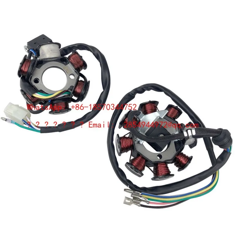 

Статор зажигания (магнето) 8-полюсный для двигателей GY6 125-200CC, для квадроциклов и мотоциклов