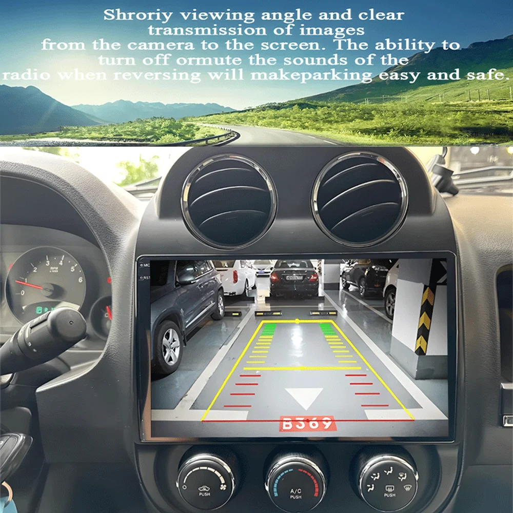 مشغل فيديو Android15 راديو السيارة لسيارة جيب كومباس باتريوت 2010 - 2016 Autoradio ستيريو 2 Din نظام تحديد المواقع والملاحة Carplay DSP WIFI + 4G #5