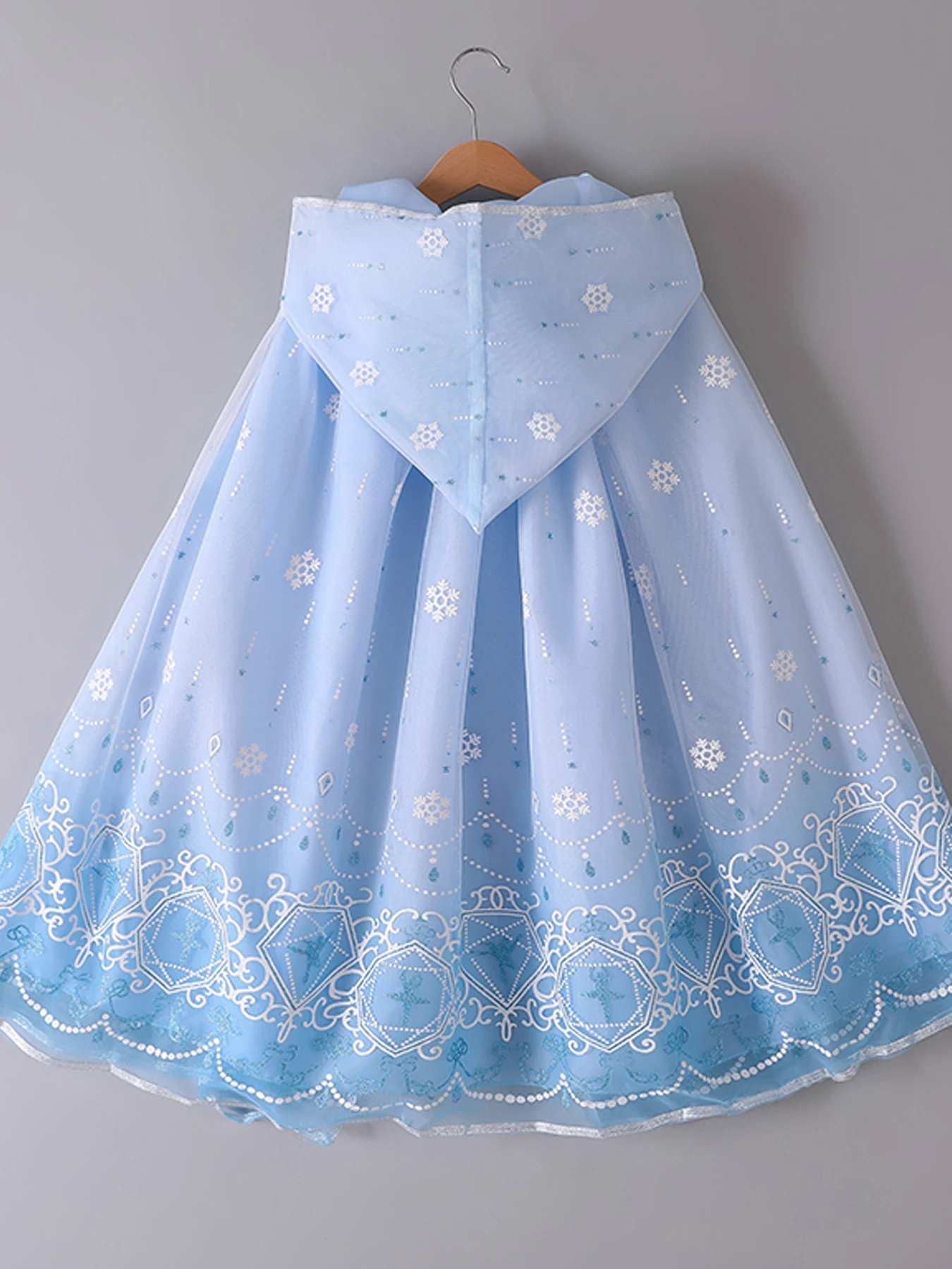 Glittering Girls Sequin Hooded Cloak Enchanting Cape for Party Performances & Festive Occasions  Perfect Birthday & Halloween