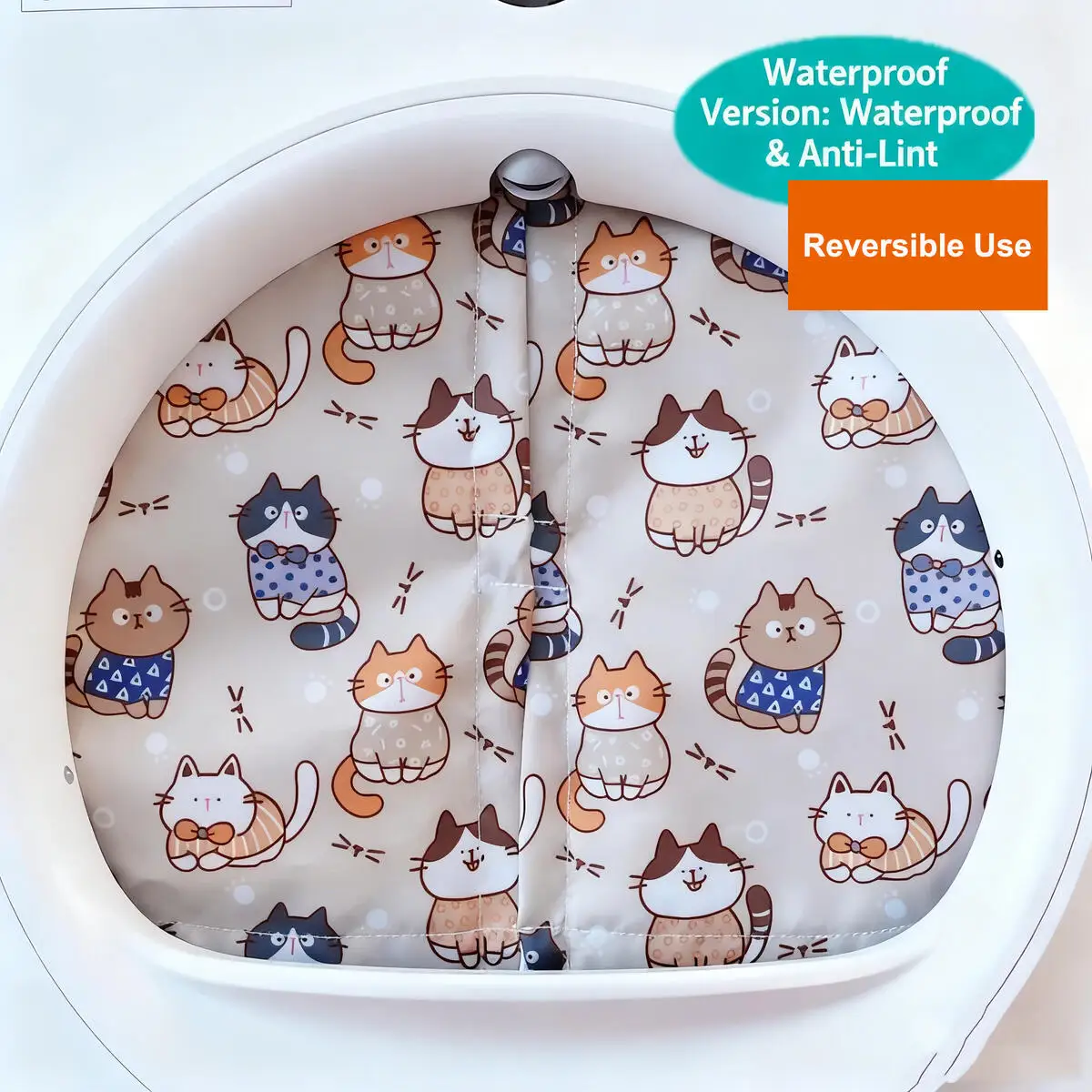 PETKIT Anti-Odor Waterproof Curtain Replacement Accessory For PETKIT Pure-X Smart Cat Litter Box Pet Toilet Accessories