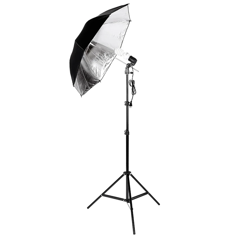 3*45W Photography Photo Video Portrait Studio Day Light Umbrella Continuous Lighting Kit