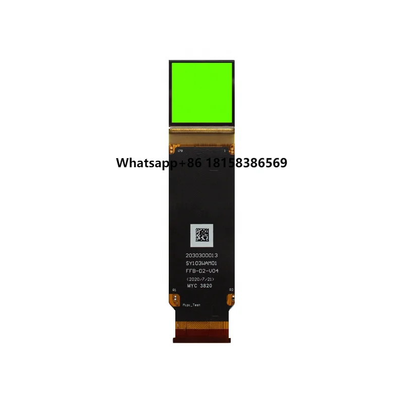 

SeeYA SY103WAM10 1.03 inch 2560x2560 20000nits monochrome green micro OLED display for Aviation HMD HUD helmet