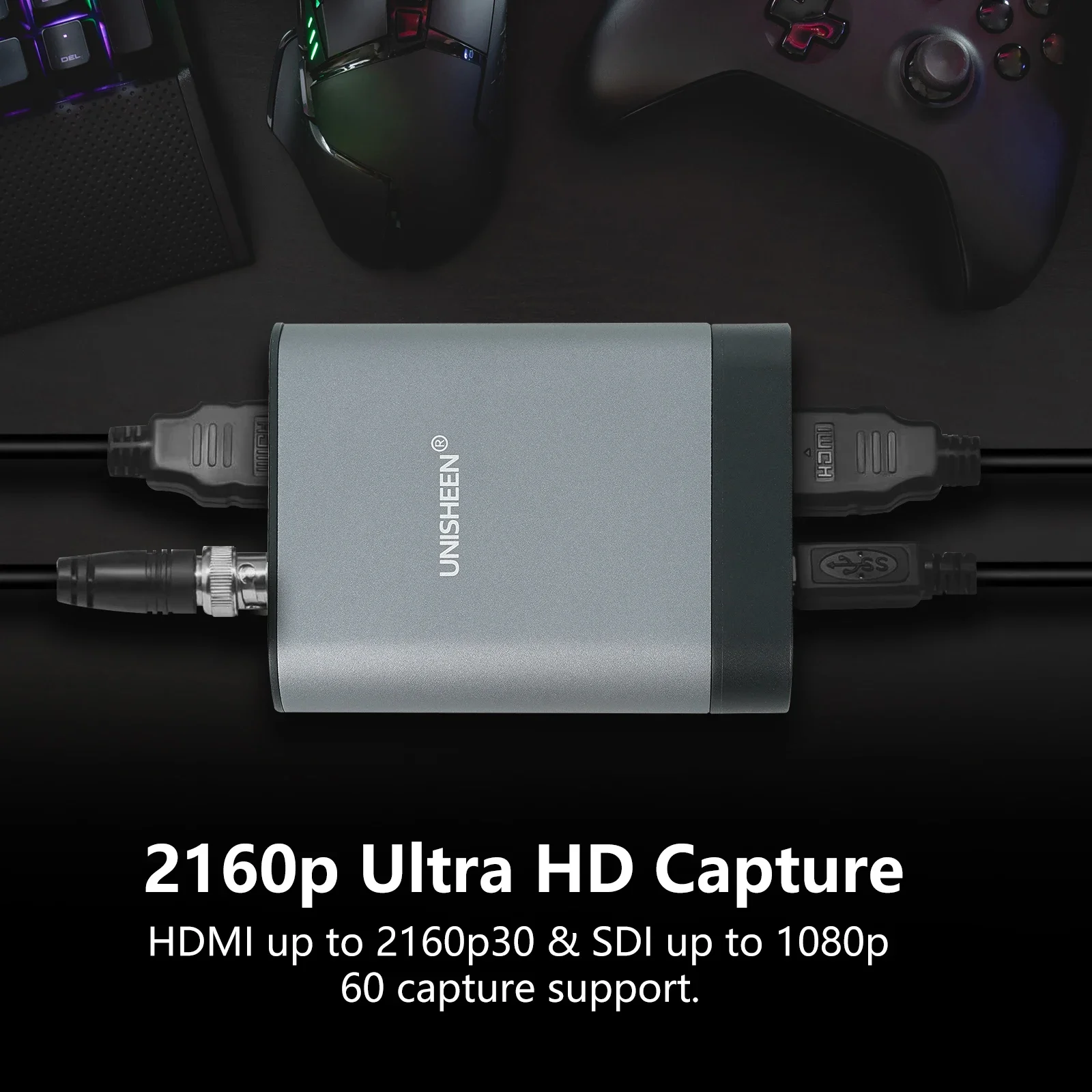 Hot Sale UC3200HS-Plus Video Capture Card HDMI Up To 4k30 Input SDI Support 1080p60