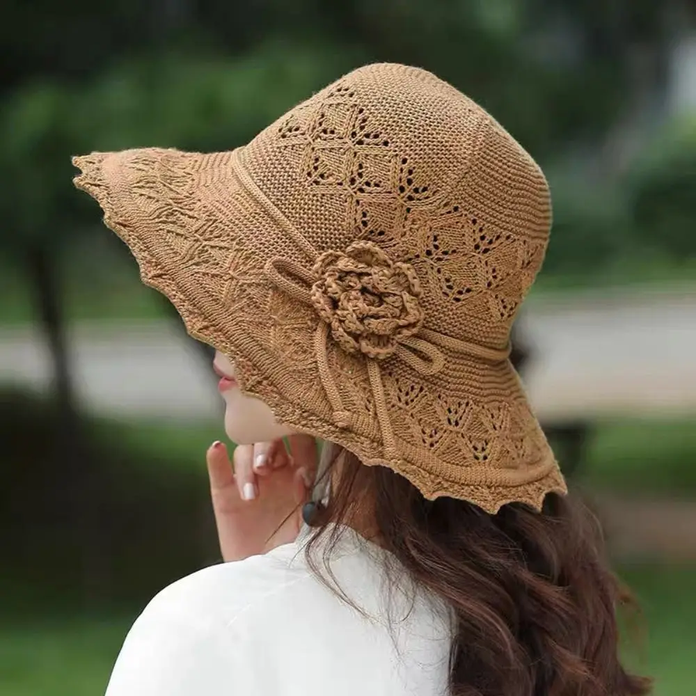 Adjustable Cap Fisherman Hat Women Lady Girl Hat Sun Protection Sun Hat Foldable Sun Visor Hats Sunscreen Cap Spring Summer