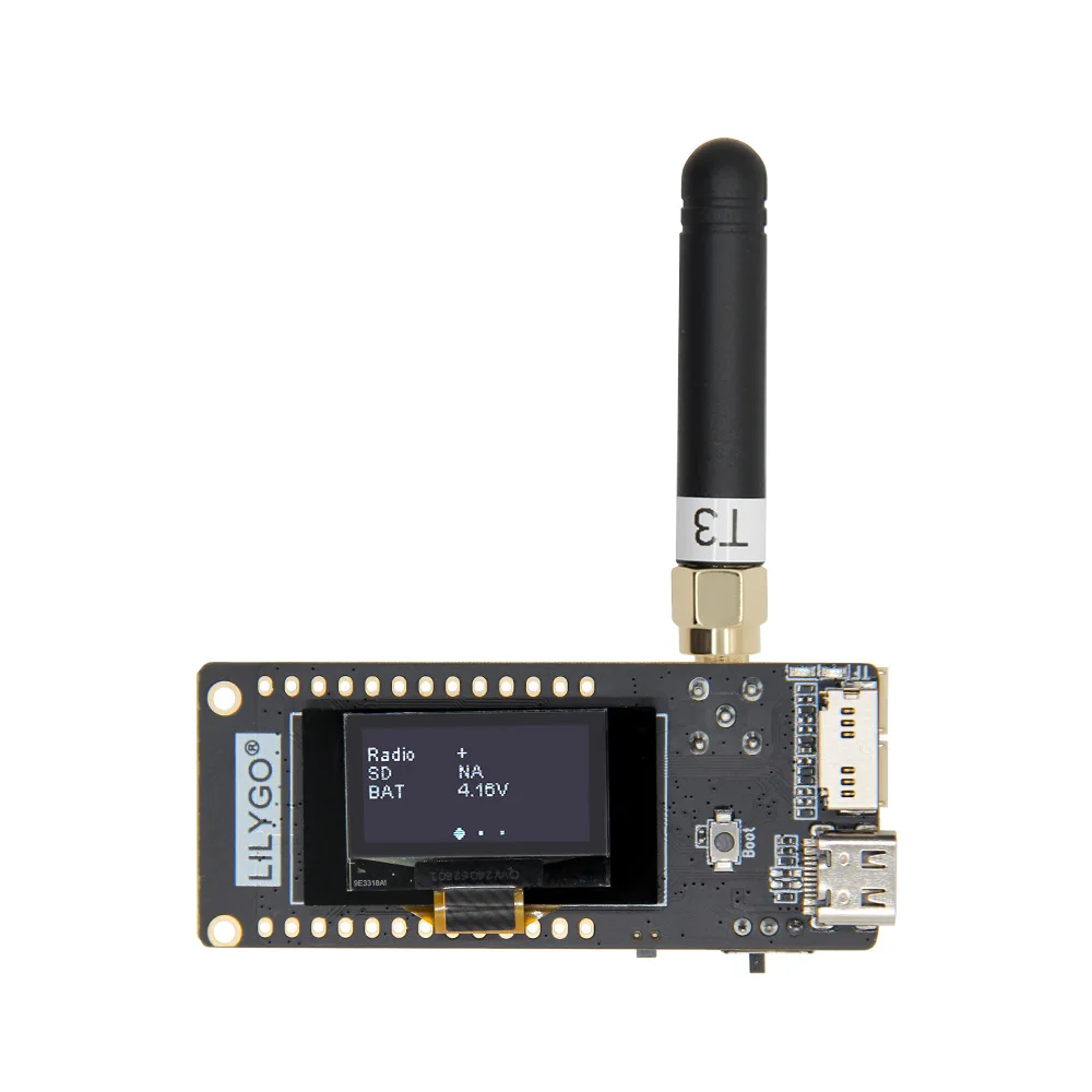 LILYGO T3S3-LR1121/2.4G ESP32-S3 with 0.96-inch OLED Development Board Module