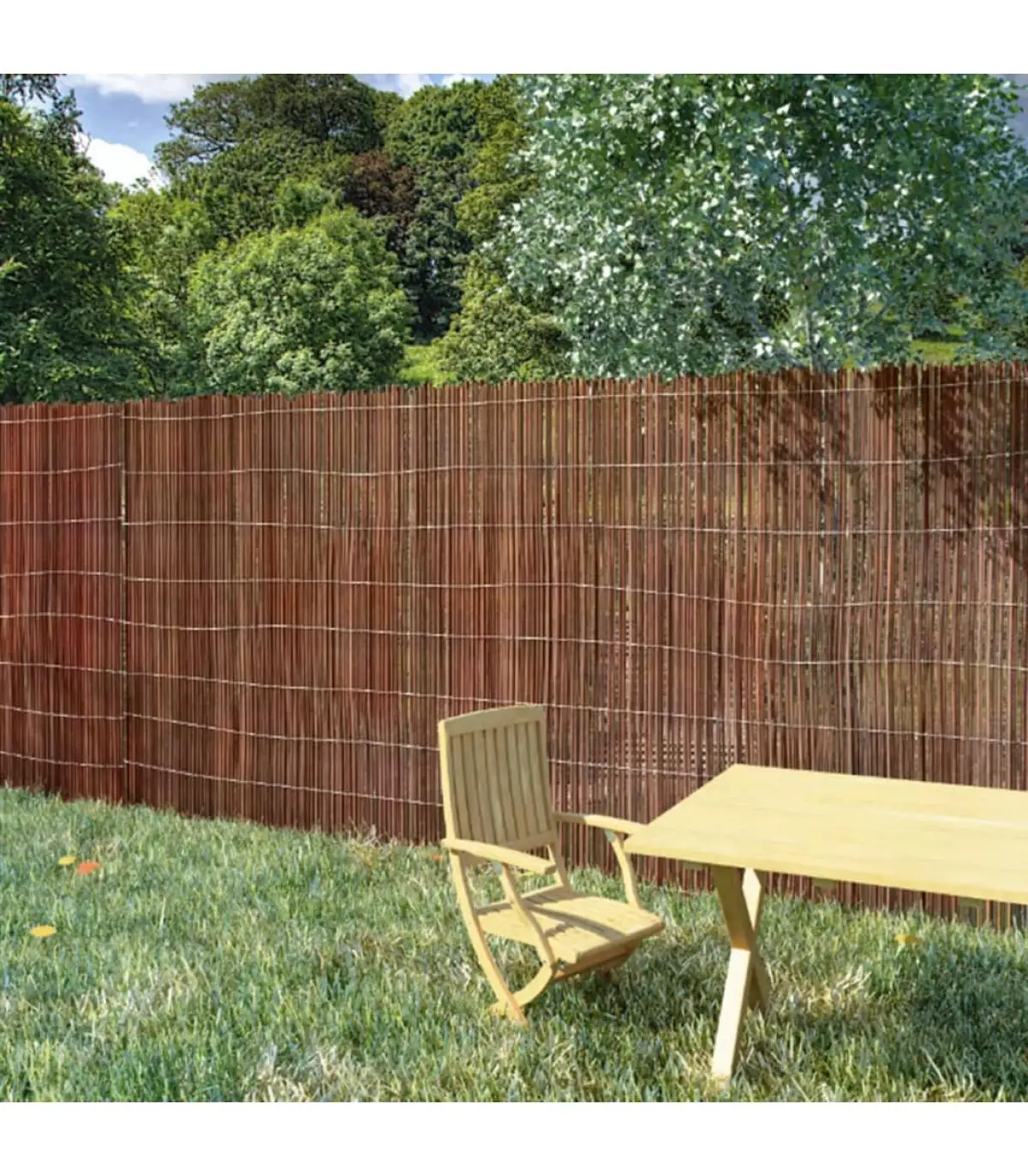 Fence panels fence Willow Reed 5x1 m