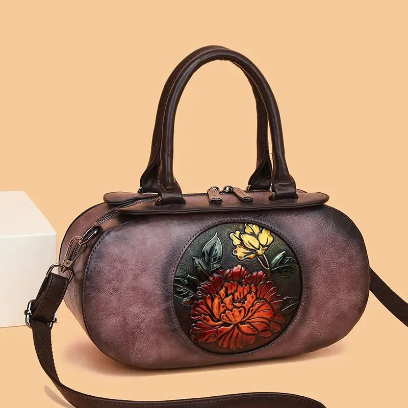 

Новые винтажные женские сумки с резьбой, европейские дизайнерские женские сумки из искусственной кожи, женские брендовые роскошные сумки через плечо для девочек