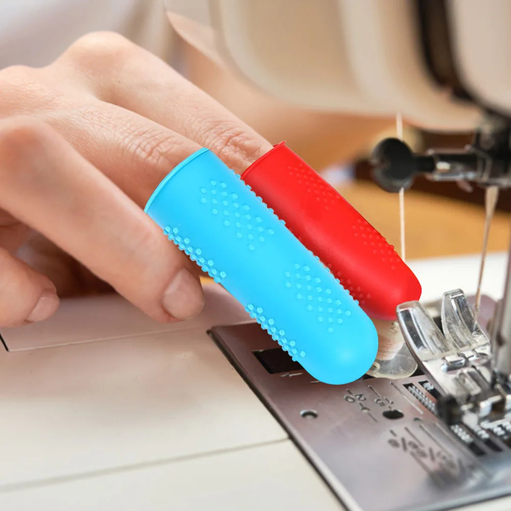 

20Pcs Flexible Silicone Finger Protectors Reusable Non-Slip Cots for DIY Crafts and Kitchen Work Compact Safety Gear