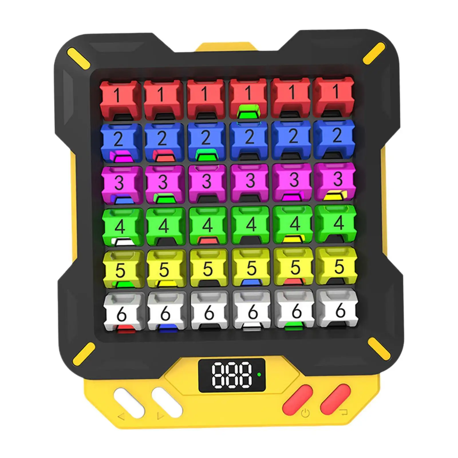 Intelligent Electronic Sudoku Game Educational Fun Toy Fine Motor Skills Desktop Game Math Toy Brain Teaser Toy for Preschool