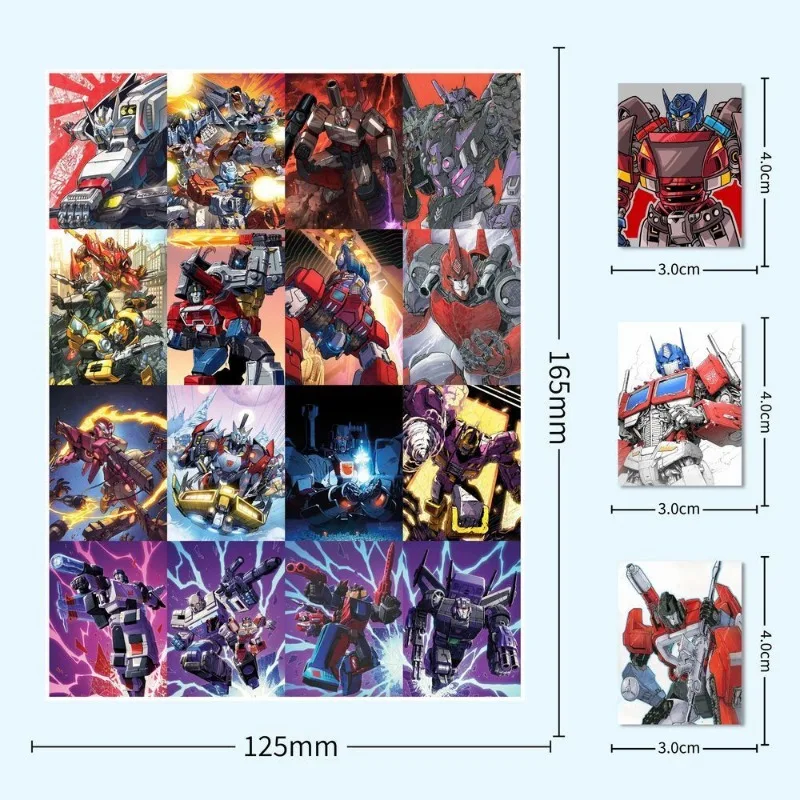 60PCS Transformers Optimus Prime Megatron Sentinel Prime Shockwave โทรศัพท์มือถือกรณีแล็ปท็อปกระเป๋าเดินทางแก้วกีตาร์สติกเกอร์