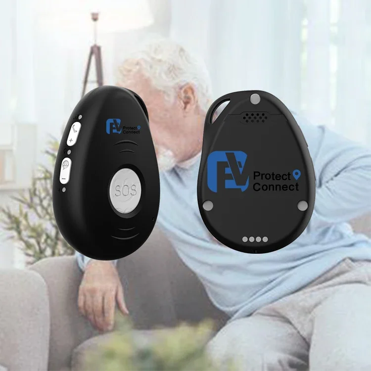 

New Eview Wireless 4G VOLTE Elderly Home Emergency Alarm Security System With Panic Button And No Distance Limited GPS Tracking