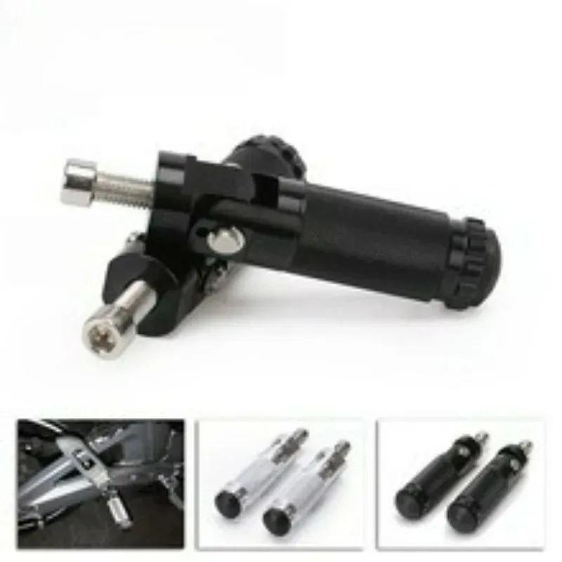 For 8mm Mounting Bolts Universal Motorcycle Footpegs Anti-Skid CNC Aluminum Electric Motorbike Foot Pegs High Quality