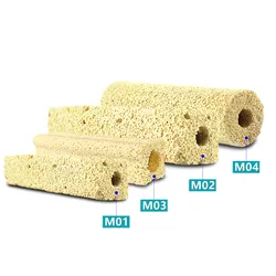 Long Aquarium Bio Filter Media Bacteria House Ceramic Porous Blocks for Fish Tank Sump Pond Water Cleaning