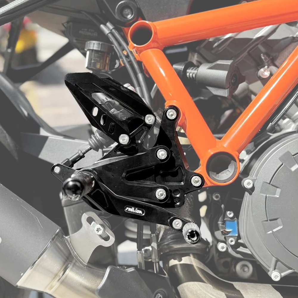 Rearset For KTM 1290 1390 Super Duke R / 1290 Superduke R 2020 - 2024 2021 2022 2023 / 1390 Superduke R 2024 Adjustable Footrest