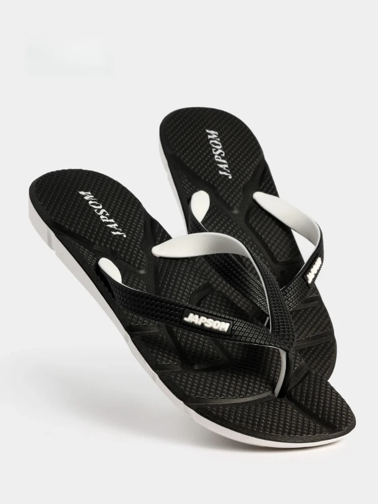 Heiß begehrte Sommer-Herren-Flip-Flops: Komfortable Massage-Slipper für Herren, rutschfeste flache Hausschuhe für den Strand, Übergrößen bis 50 – Detail 13