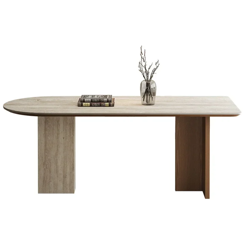 Retro Solid Wood Dining Table for Apartment Durable Build Long Lasting Premium Quality Space Saving Easy to Use High Quality