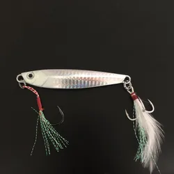 20g/6cm 30g/7cm 40g/7.8cm Shore Cast Metal Jig Bait 1Pcs/Lot Slow Jigging Fishing Sea Lure