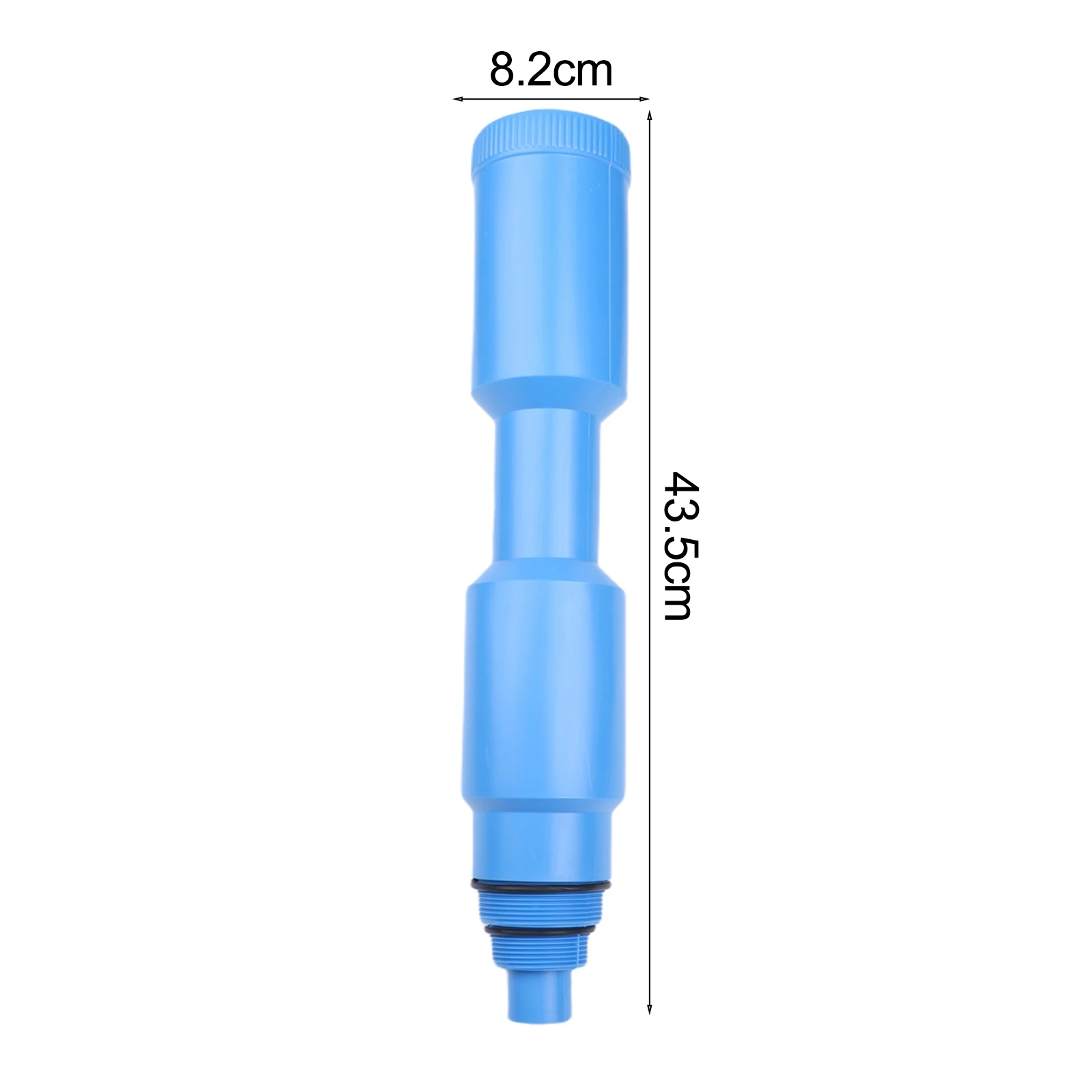Winter Pool Skimmer Stopper Guard with Filling Hole 43 5cm Long Fits Above Ground Pool Skimmers 38mm and 51mm Size